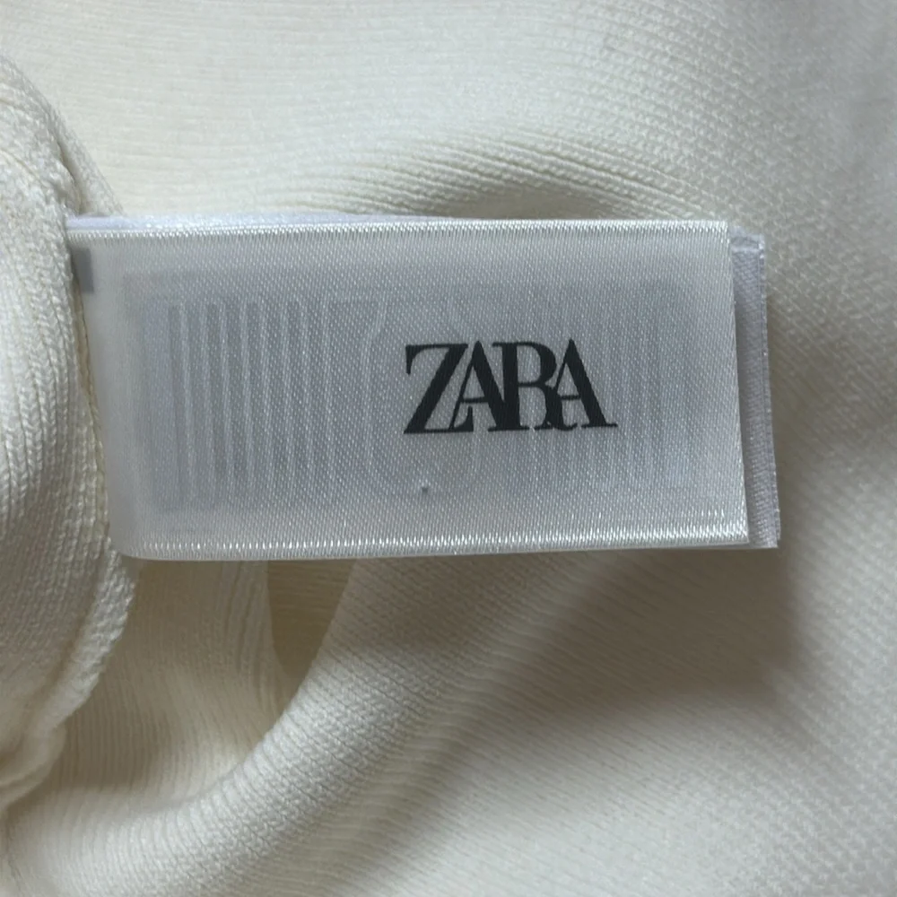 Zara Knit Long Sleeve Bow Dress Size XS - Picture 12 of 12